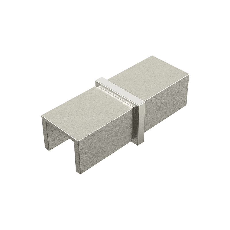 Attache 180° pour main courante stainless