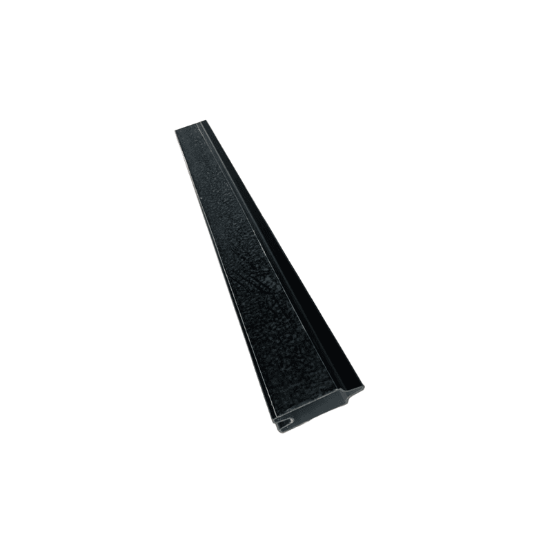 Bande décorative en aluminium 1800mm x 20mm x 61.5mm noir