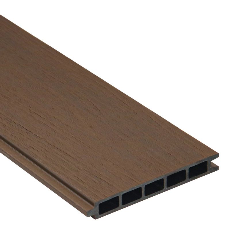 Planche clôture composite | Teck/1800mm x 20mm x 161.2mm/Écorse