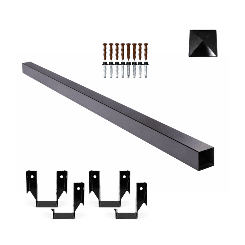 Poteau 3" x 3" pour clôture en bois de cèdre | QUINCAILLERIE INCLUSE